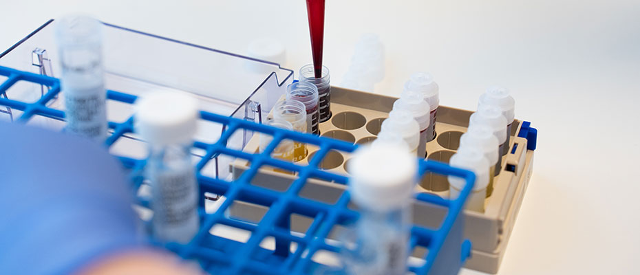 Laboratoriovälineistöä.